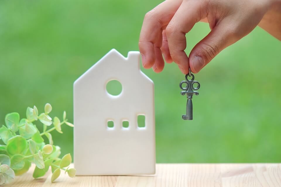 物件の引き渡しの様子