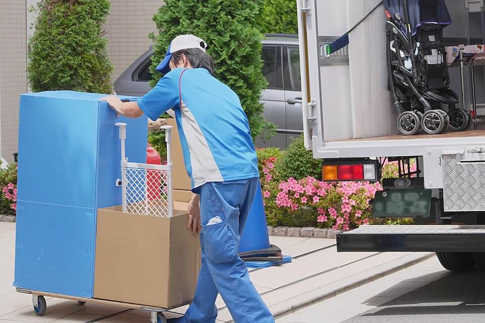 空き家の荷物運搬