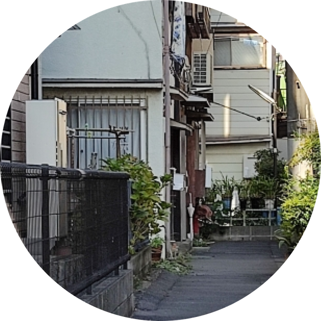 駅から離れた郊外の物件